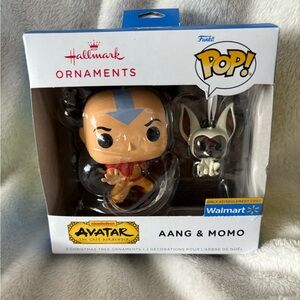 Funko Pop Avatar Aang & Momo Ornaments